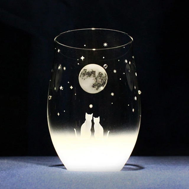 猫モチーフのタンブラー